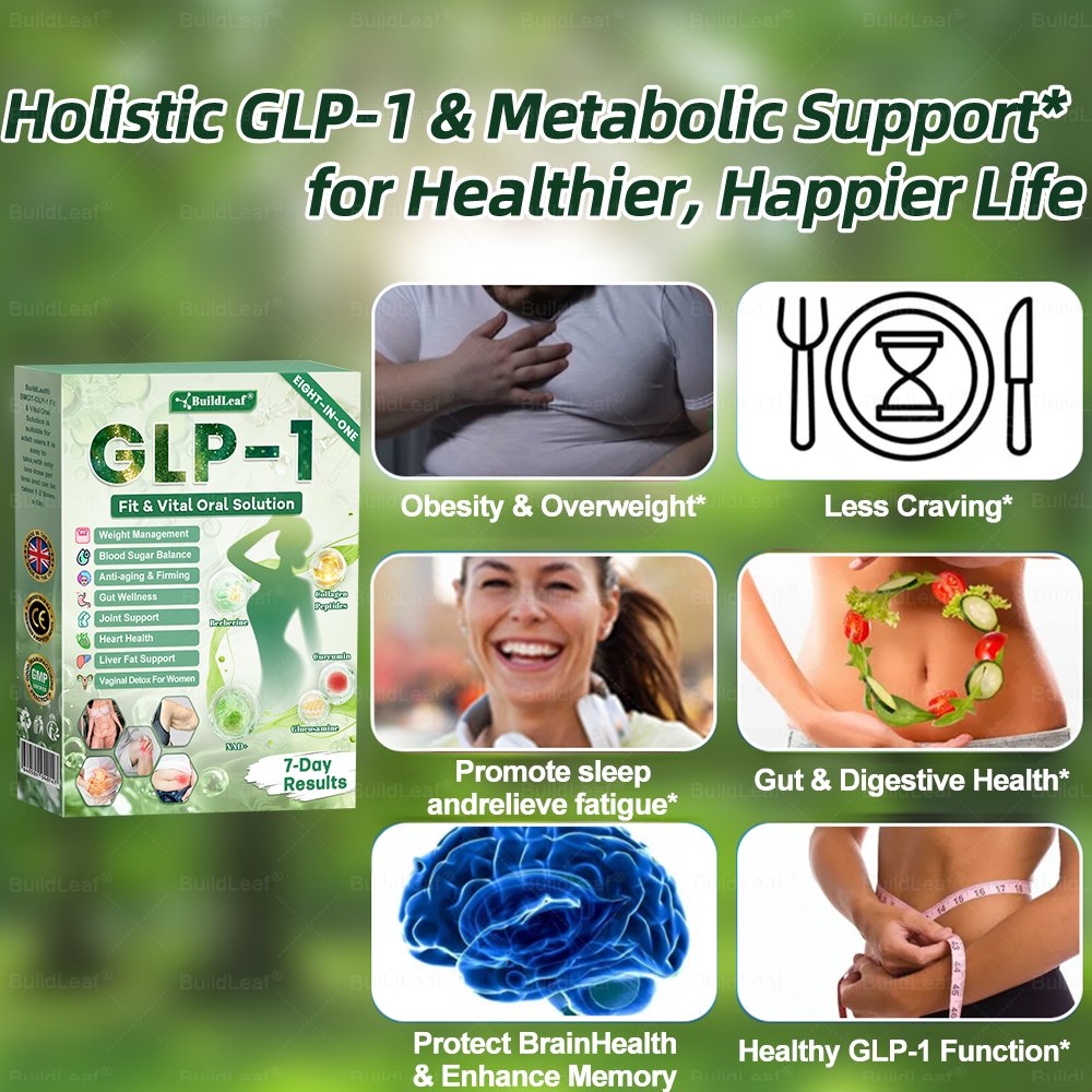 𝖮𝖿𝖿𝗂𝖼𝗂𝖺𝗅 𝖲𝗍𝗈𝗋𝖾 |BuildLeaf® GLP-1 8-in-1 Oral Solution | Natural Daily Support for Weight, Blood Sugar Balance, Joint Comfort & Vitality
