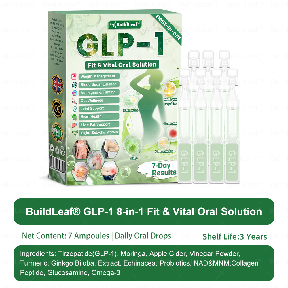 𝖮𝖿𝖿𝗂𝖼𝗂𝖺𝗅 𝖲𝗍𝗈𝗋𝖾 |BuildLeaf® GLP-1 8-in-1 Oral Solution | Natural Daily Support for Weight, Blood Sugar Balance, Joint Comfort & Vitality