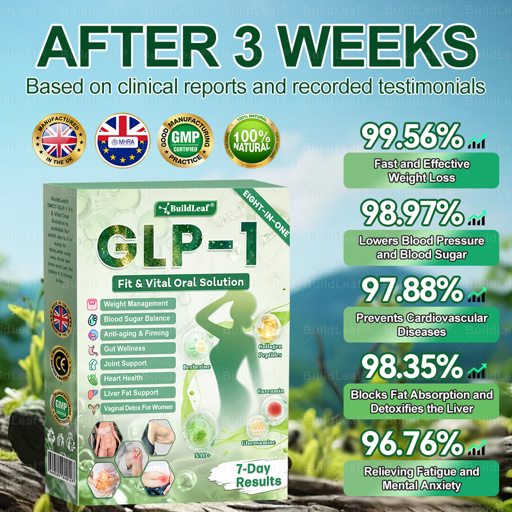 𝖮𝖿𝖿𝗂𝖼𝗂𝖺𝗅 𝖲𝗍𝗈𝗋𝖾 |BuildLeaf® GLP-1 8-in-1 Oral Solution | Natural Daily Support for Weight, Blood Sugar Balance, Joint Comfort & Vitality