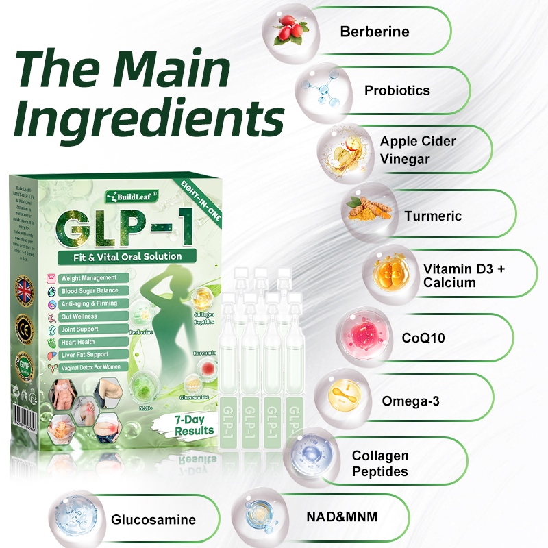 𝖮𝖿𝖿𝗂𝖼𝗂𝖺𝗅 𝖲𝗍𝗈𝗋𝖾 |BuildLeaf® GLP-1 8-in-1 Oral Solution | Natural Daily Support for Weight, Blood Sugar Balance, Joint Comfort & Vitality