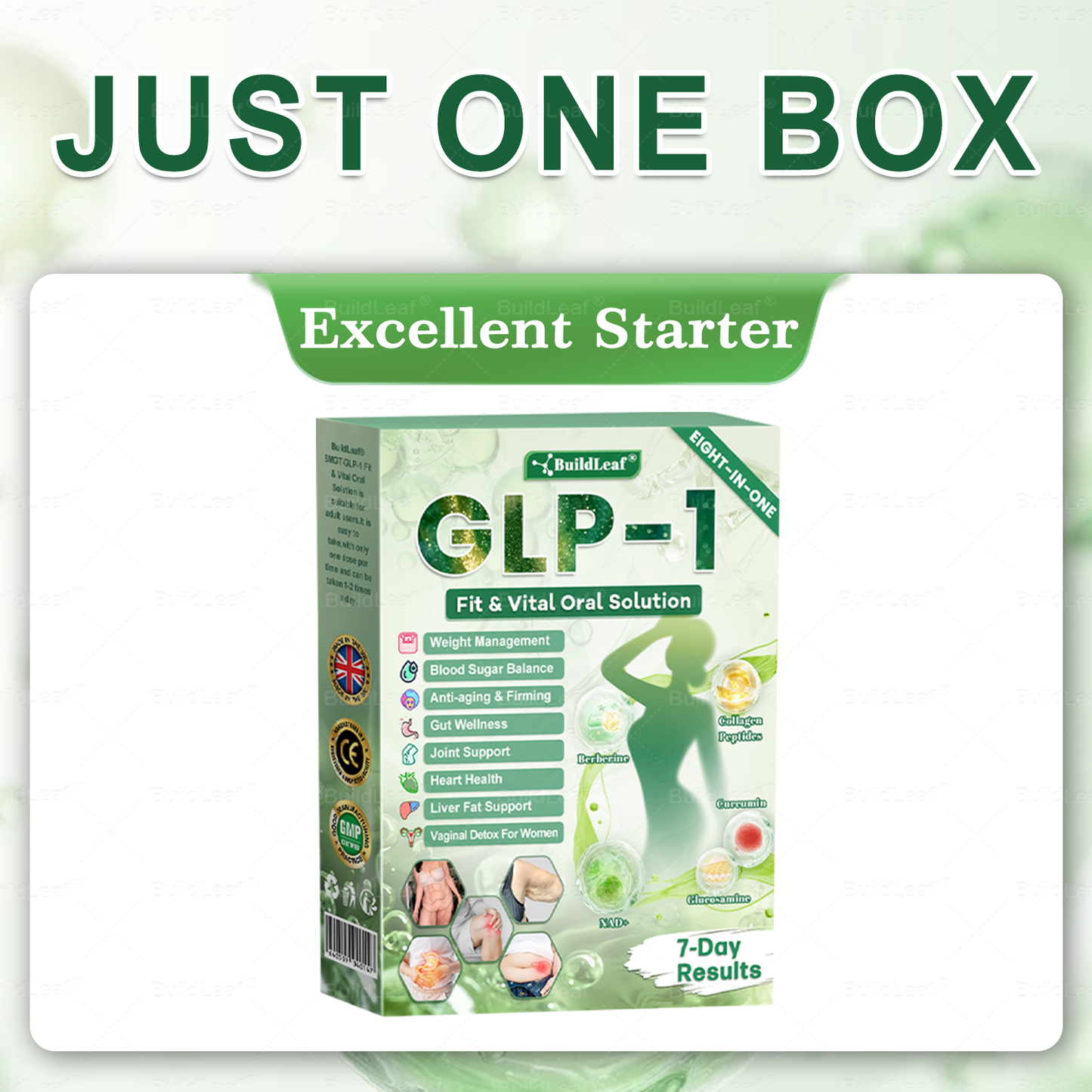 𝖮𝖿𝖿𝗂𝖼𝗂𝖺𝗅 𝖲𝗍𝗈𝗋𝖾 |BuildLeaf® GLP-1 8-in-1 Oral Solution | Natural Daily Support for Weight, Blood Sugar Balance, Joint Comfort & Vitality