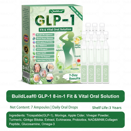 𝖮𝖿𝖿𝗂𝖼𝗂𝖺𝗅 𝖲𝗍𝗈𝗋𝖾 |BuildLeaf® GLP-1 8-in-1 Oral Solution | Natural Daily Support for Weight, Blood Sugar Balance, Joint Comfort & Vitality